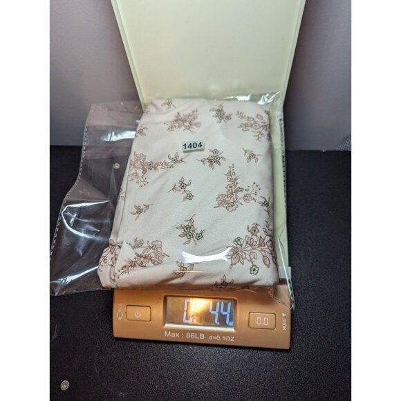 Unbranded Nursing Pillow Cover Sheet Floral Off White - Picture 10 of 10